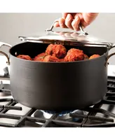 All-Clad Essentials Hard Anodized Nonstick Cookware, Stockpot with Multi-Purpose Insert and Lid