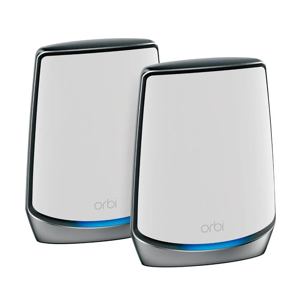 Netgear Orbi AX6000 Tri-band Mesh WiFi 6 System (2-pack) - White