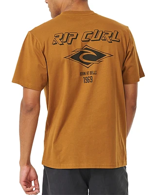 Rip Curl Men's Fade Out Icon Short Sleeve T-shirt
