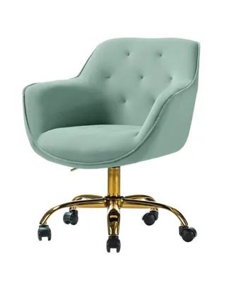 Simplie Fun Somnus Task Chair With Tufted Back And Base