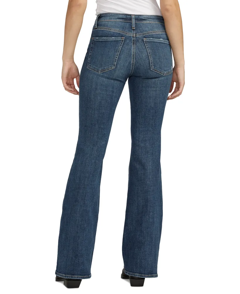 Silver Jeans Co. Women's Most Wanted Mid-Rise Flare Jeans