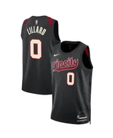 Men's and Women's Nike Damian Lillard Black Portland Trail Blazers 2023/24 Swingman Jersey - City Edition