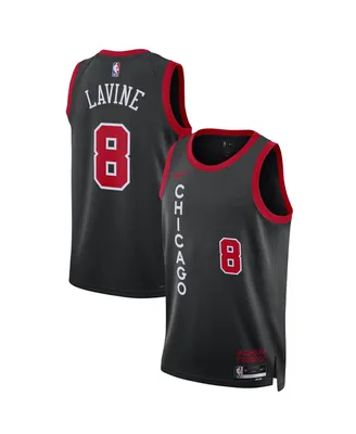 Men's and Women's Nike Zach LaVine Black Chicago Bulls 2023/24 Swingman Jersey - City Edition
