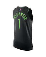 Men's Nike Zion Williamson Black New Orleans Pelicans 2023/24 Authentic Jersey - City Edition