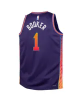 Big Boys Nike Devin Booker Purple Phoenix Suns 2023/24 Swingman Replica Jersey - City Edition