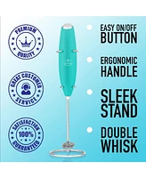 Handheld High Powered Double Whisk Milk Frother