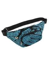 World Traveler Paisley 14-Inch Fanny Pack Adjustable Crossbody Waist