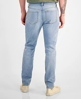 Sun + Stone Men's Horizon Athletic Slim Fit Ripped Jeans, Created for Macy's