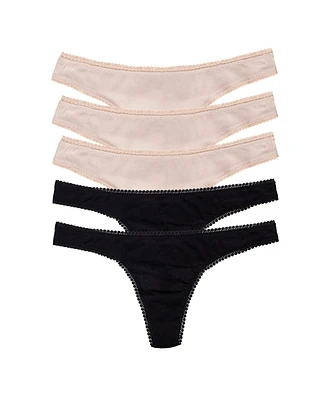 On Gossamer Women's Mesh Hip G 5 Pack Underwear