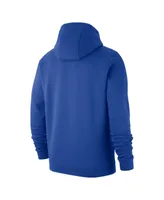 Men's Nike Royal Duke Blue Devils Basketball Club Fleece Pullover Hoodie