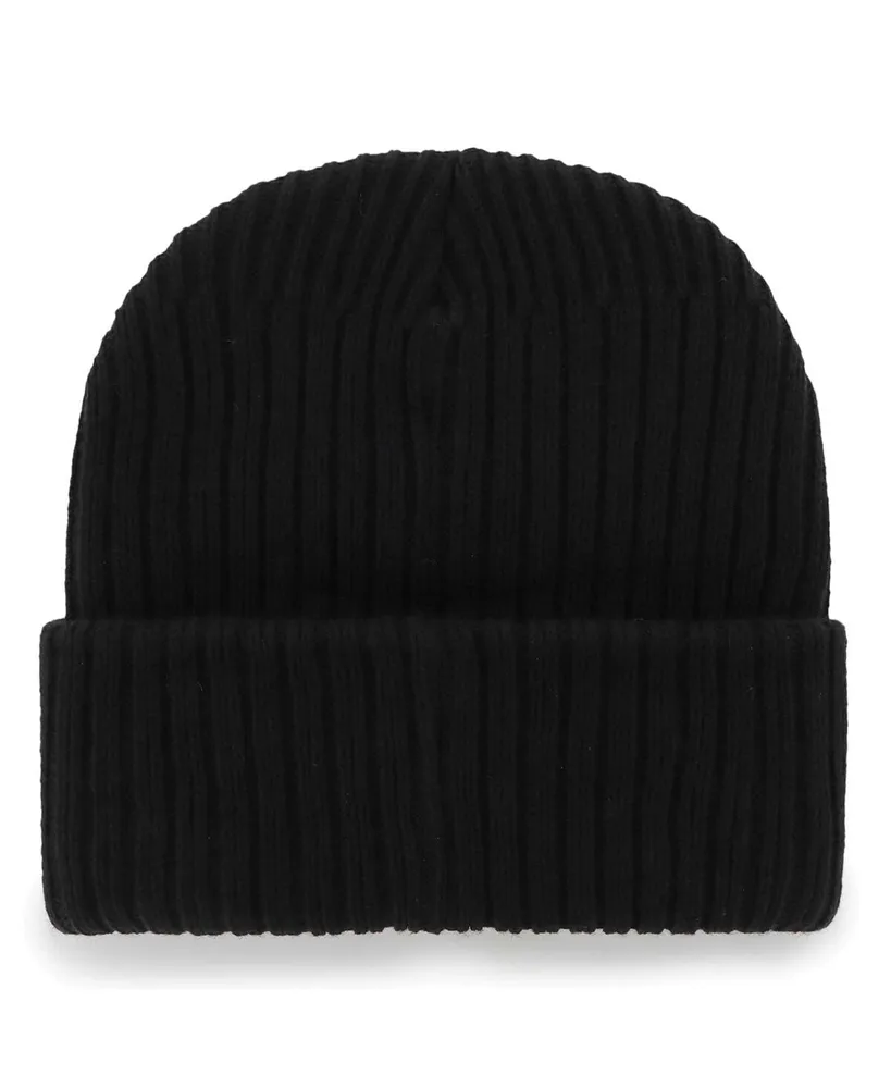 Men's '47 Brand Black Minnesota Vikings Ridgeway Cuffed Knit Hat