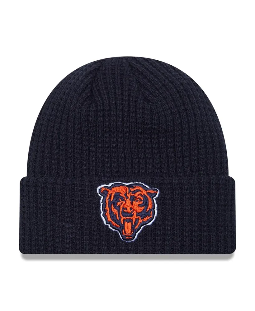 Men's New Era Navy Chicago Bears Prime Cuffed Knit Hat