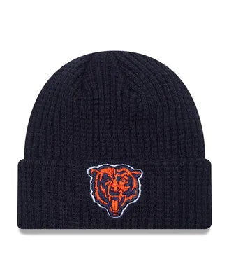 Men's New Era Navy Chicago Bears Prime Cuffed Knit Hat