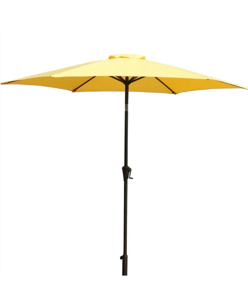 9' Pole Umbrella With Carry Bag, Yellow