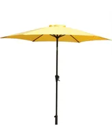 9' Pole Umbrella With Carry Bag, Yellow