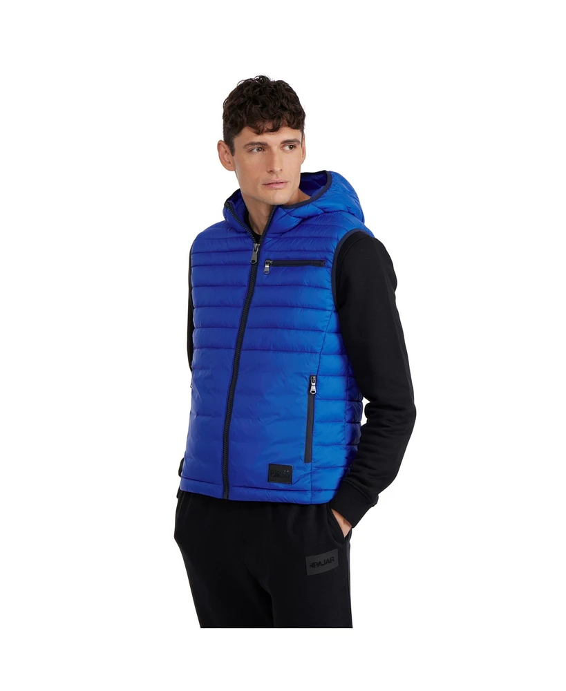 Pajar Men's Drew Puffer Vest with Fixed Hood