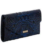 Brahmin Veronica Melbourne Embossed Leather Wallet