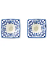 Spode Judaica Sabbath Candlesticks, Set of 2