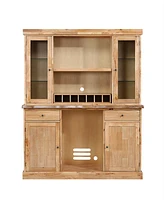 Closeout! Logans Edge Back Bar and Hutch