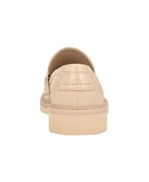 Guess Women's Shatha Logo Hardware Slip-on Almond Toe Loafers