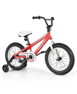 16 Inch Kids Bike Bicycle with Training Wheels for 5-8 Years Old Kids