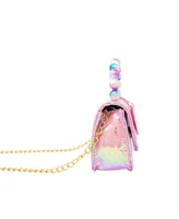 Girl's Mermaid Pearl Handle Seashell Handbag