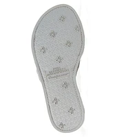 Dearfoams Women's Microfiber Terry Slide Slipper, Online Only