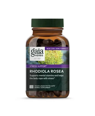 Gaia Herbs Rhodiola Rosea - Stress Support Supplement Traditionally for Supporting Healthy Stamina and Endurance