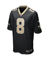 Men's Nike Archie Manning Black New Orleans Saints Game Retired Player Jersey