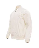 Men's Pro Standard Cream Los Angeles Chargers Neutral Full-Zip Jacket