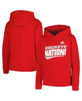 Big Boys Scarlet Ohio State Buckeyes Rep Mine Pullover Hoodie