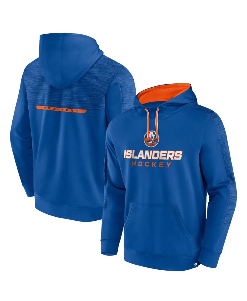 Men's Fanatics Royal New York Islanders Make the Play Pullover Hoodie