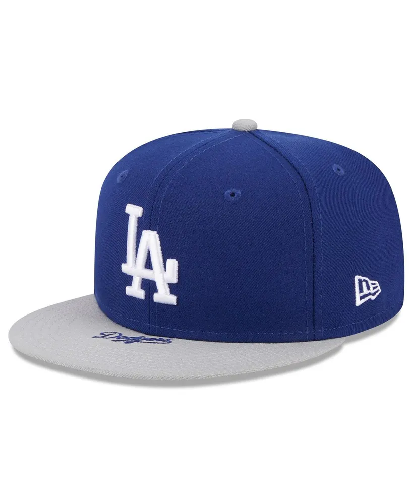 Men's New Era Royal, White Los Angeles Dodgers On Deck 59FIFTY Fitted Hat