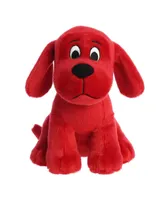 Aurora Medium Sitting Clifford Playful Plush Toy Red 8"