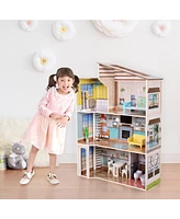 Olivia's Little World Dreamland Mediterranean Doll House - Multi-color - Assorted Pre