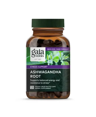 Gaia Herbs Ashwagandha Root - Made with Organic Ashwagandha Root to Help Support a Healthy Response to Stress, the Immune System, and Restful Sleep