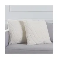 Safavieh Verli 22" x 22" Pillow (Set of 2)