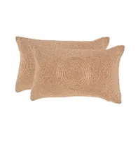 Safavieh Cleopatra 12" x 18" Pillow (Set of 2)