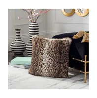 Safavieh Faux Leopardis 20" x 20" Pillow