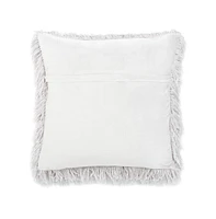 Safavieh Shag Modish Metallic 20" x 20" Pillow