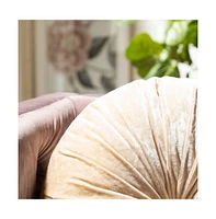 Safavieh Caramia 15" Round Pillow