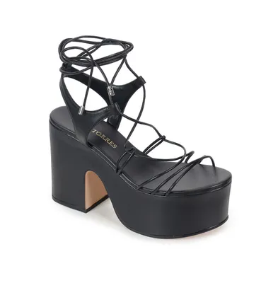 Paula Torres Shoes Women's Greta Strappy Platform Sandals