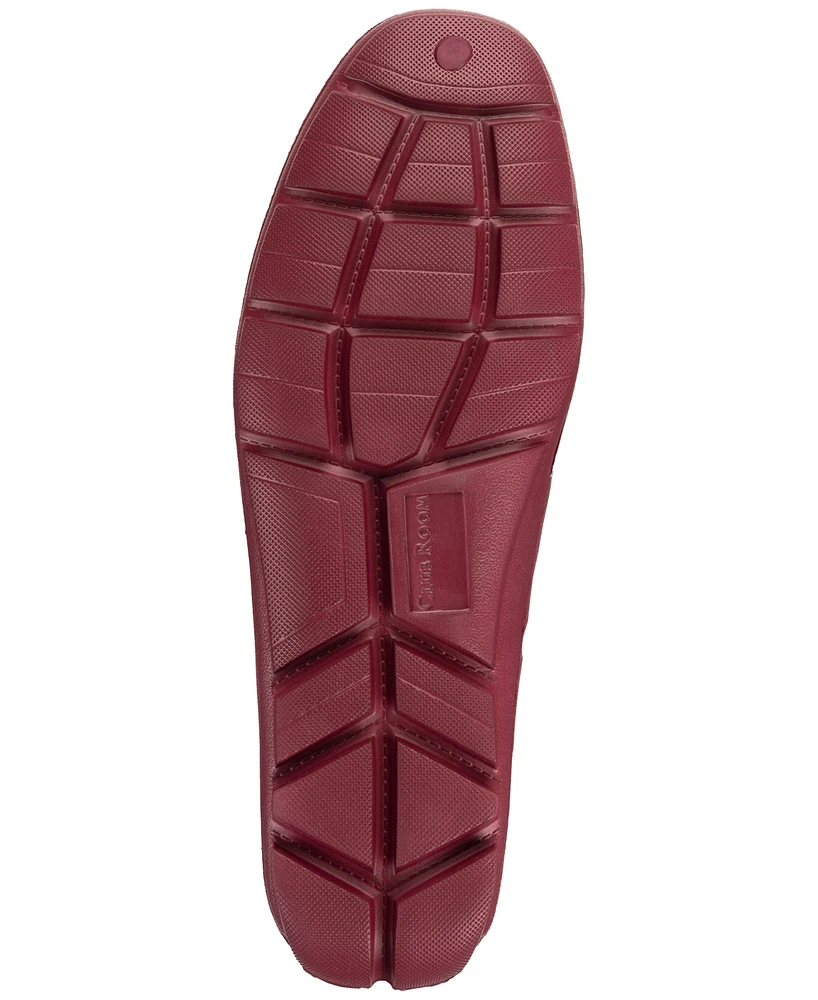 Club Room Men's Atlas Perforated Driver, Created for Macy's