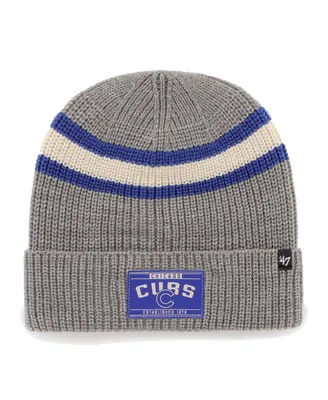 Men's '47 Brand Graphite Chicago Cubs Penobscot Cuffed Knit Hat