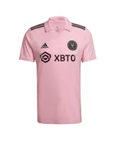 Men's adidas Lionel Messi Pink Inter Miami Cf 2023 The Heart Beat Kit Replica Jersey