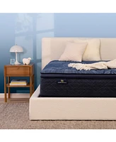 Serta Perfect Sleeper Cobalt Calm 15" Plush Pillow Top Mattress Set