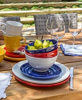 over&back Farmhouse 16Pc Dinnerware Set