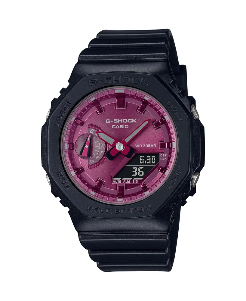 G-Shock Unisex Analog Digital Black Resin Watch, 42.9mm, GMAS2100RB1A