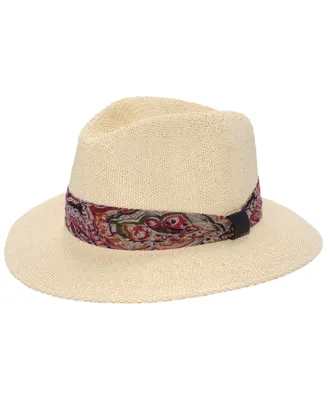 Lauren Ralph Lauren Fabric Band with Fedora Hat