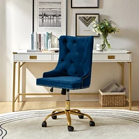 Adelaida Contemporary Task Chair with Tufted Back